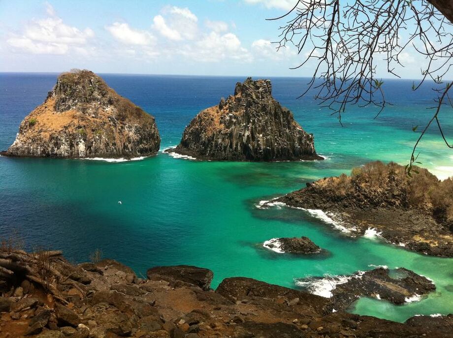 Baía dos Porcos, em Fernando de Noronha