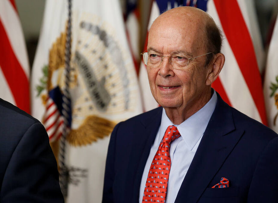 Secretário de Comércio do governo Trump, Wilbur Ross