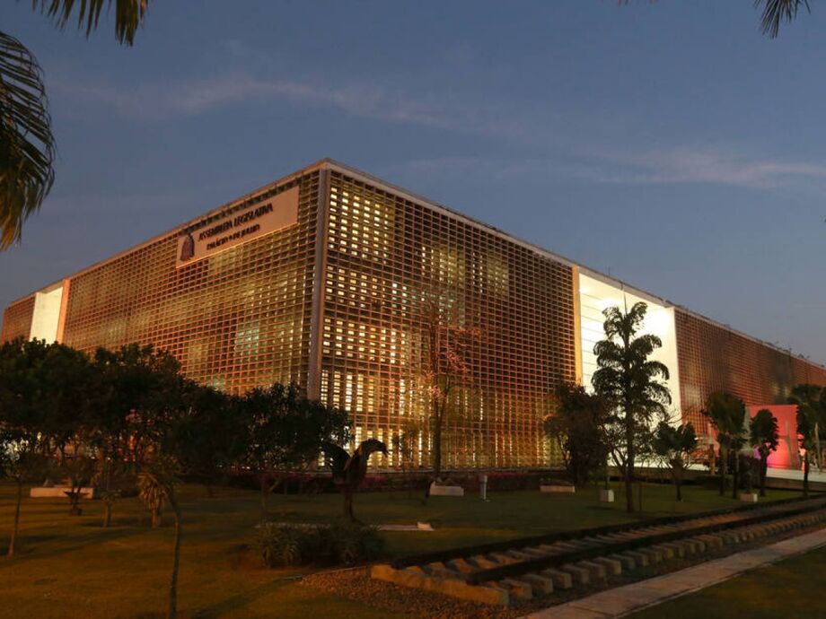 Fachada da Aseembleia Legislativa de São Paulo (Alesp)