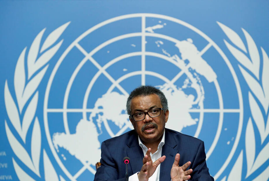 O diretor-geral da OMS, Tedros Adhanom