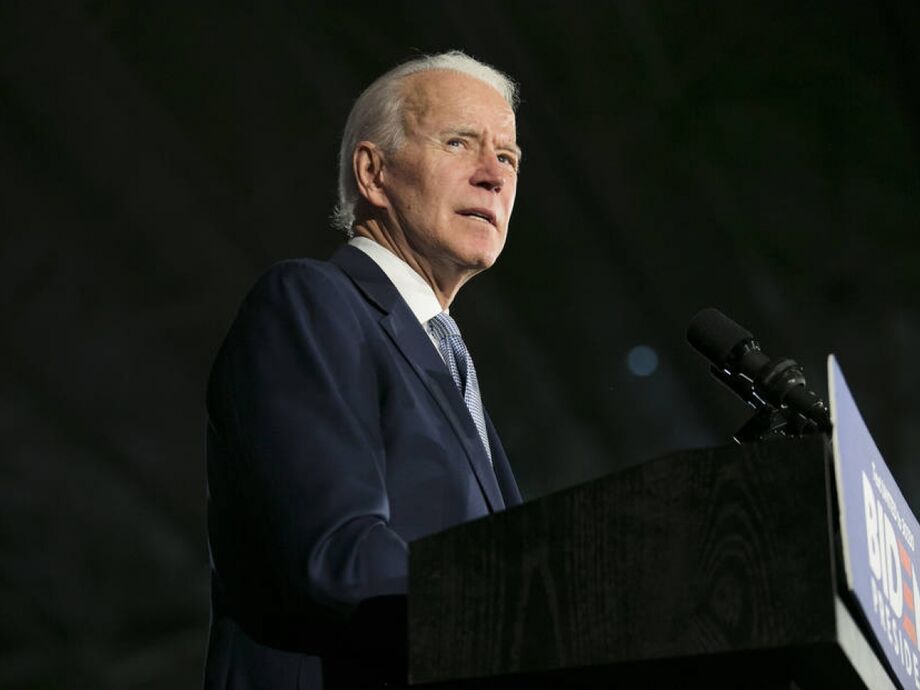 Joe Biden, candidato à presidência dos Estados Unidos.