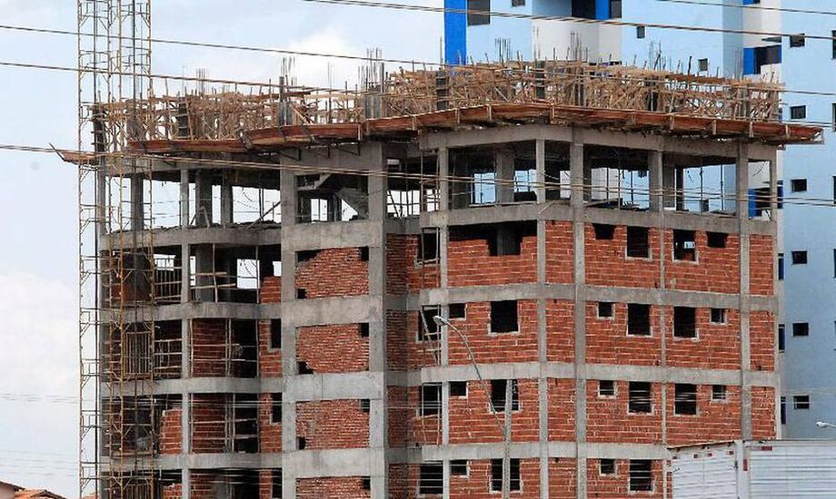 O emprego na construção apresentou crescimento em setembro