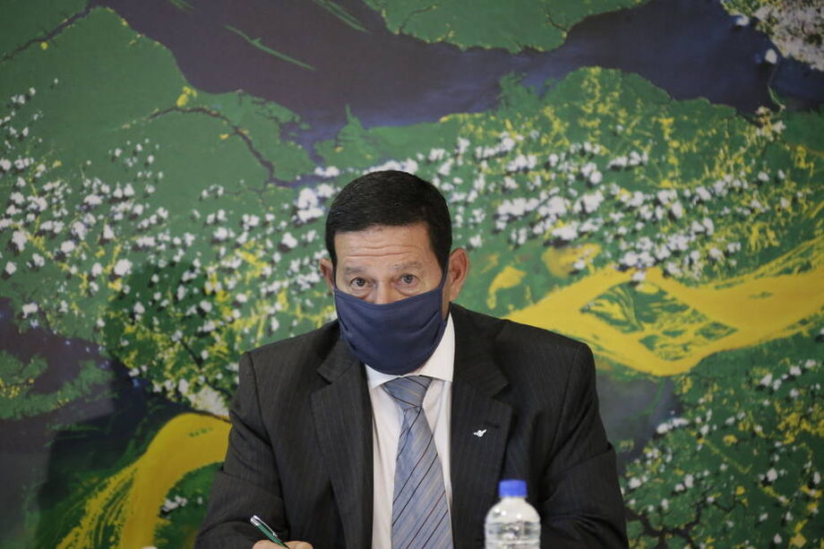 O vice-presidente da República, Hamilton Mourão