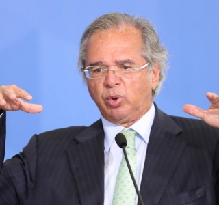 O ministro da Economia, Paulo Guedes