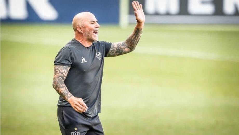 Técnico do Atlético-MG, Jorge Sampaoli busca seu primeiro titulo no Brasil