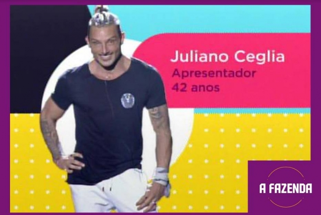 Juliano Ceglia é um dos participantes de 'A Fazenda 12' em 2020
