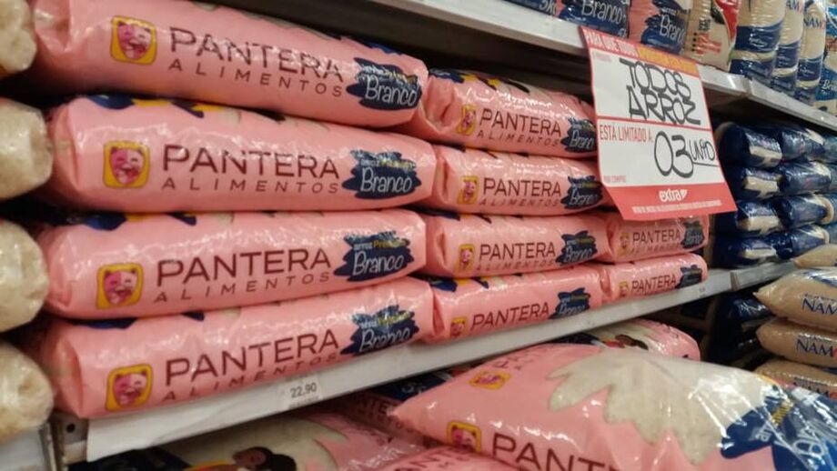 A inflação de supermercados, onde estão concentradas as vendas sobretudo de alimentos, confirma a pressão