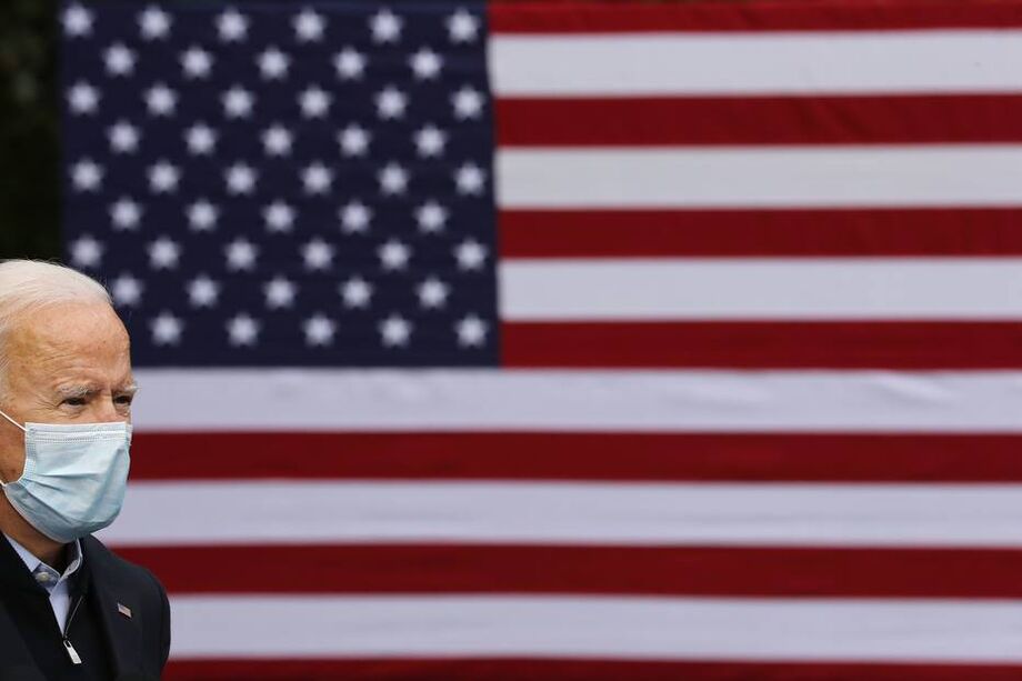 O candidato democrata na disputa à Casa Branca, Joe Biden