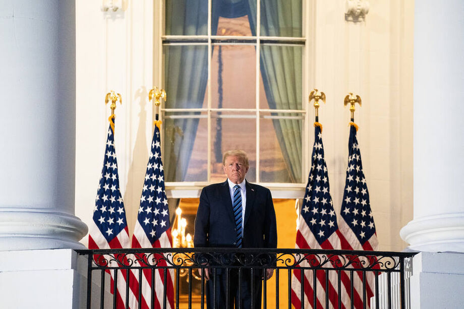 Trump retornou à Casa Branca na segunda-feira, 5, após quatro dias no hospital Walter Reed