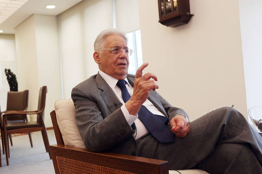 O ex-presidente Fernando Henrique Cardoso