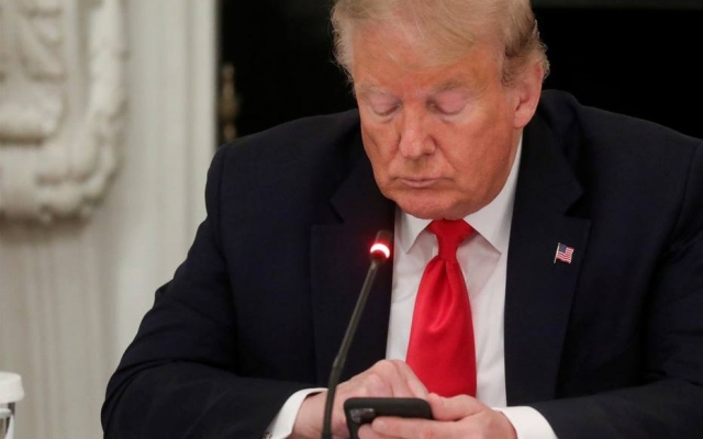 O presidente dos Estados Unidos, Donald Trump