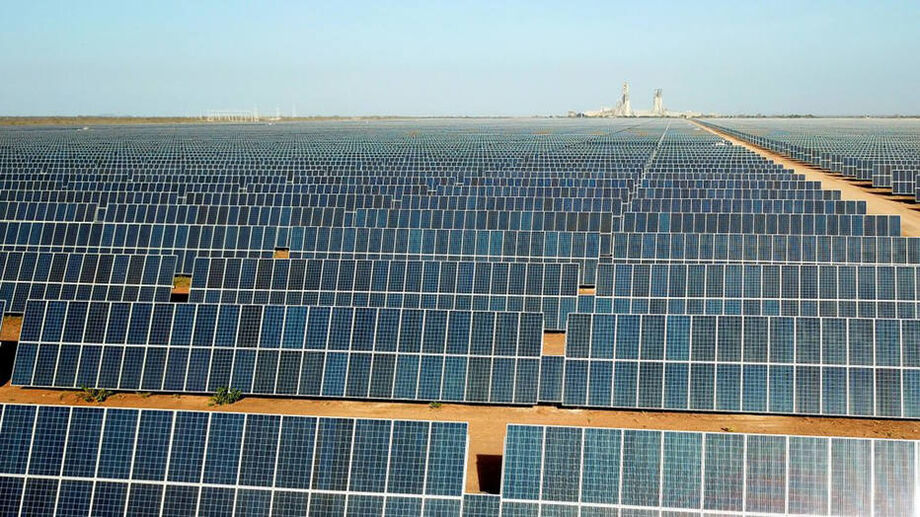 A Equinor construiu aqui seu primeiro parque solar no mundo, o complexo Apodi, no Ceará