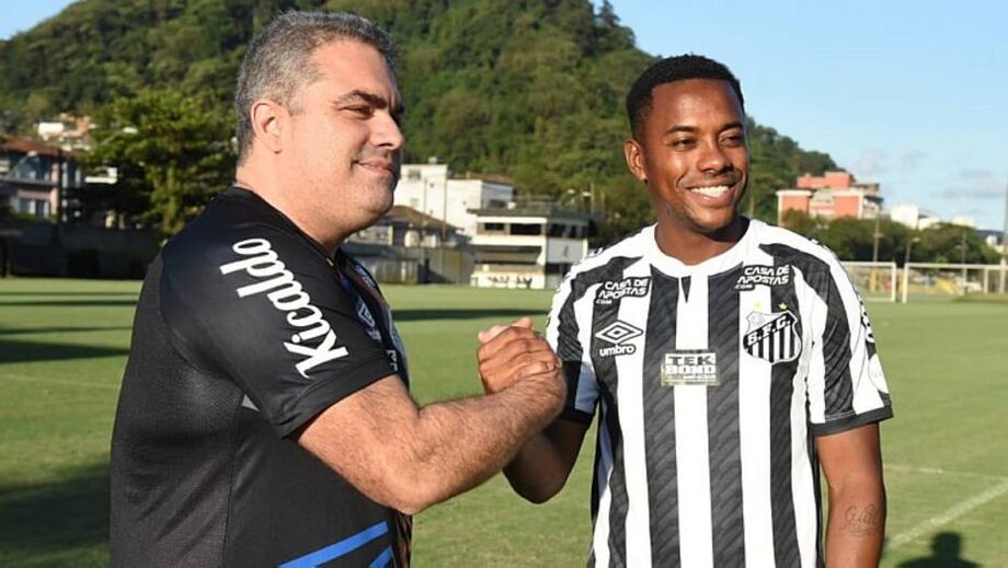 Santos desistiu da contratação de Robinho