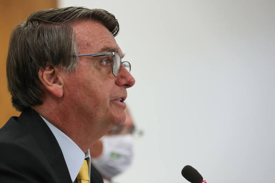 O presidente Jair Bolsonaro