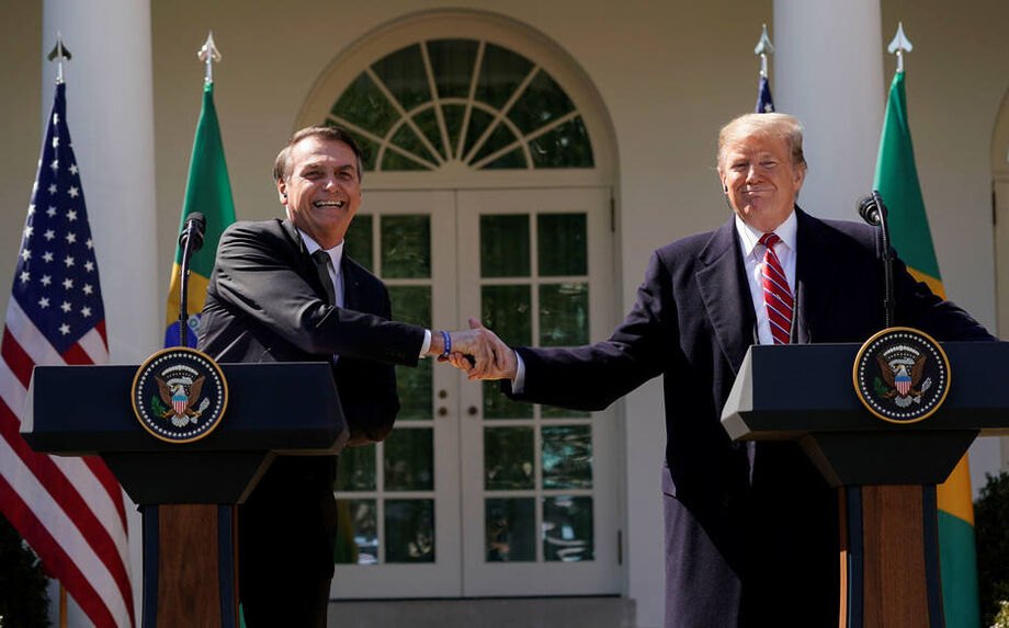 Alinhamento de Bolsonaro com Trump criou acordo entre os países