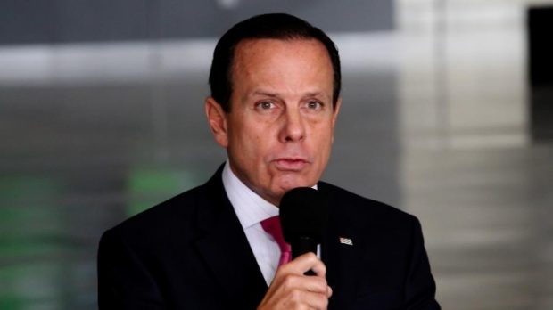 O governador de São Paulo João Doria