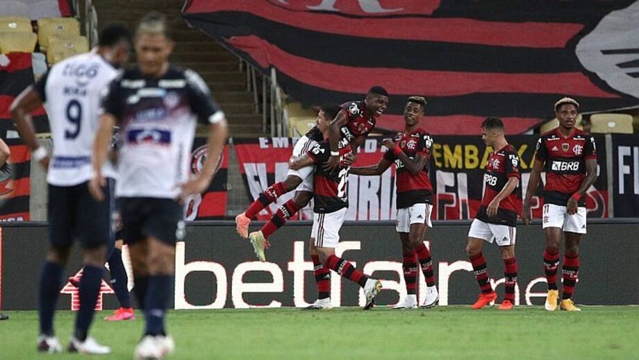 A campanha do Flamengo é a terceira melhor de toda a competição, o que garante vantagem nas próximas fases
