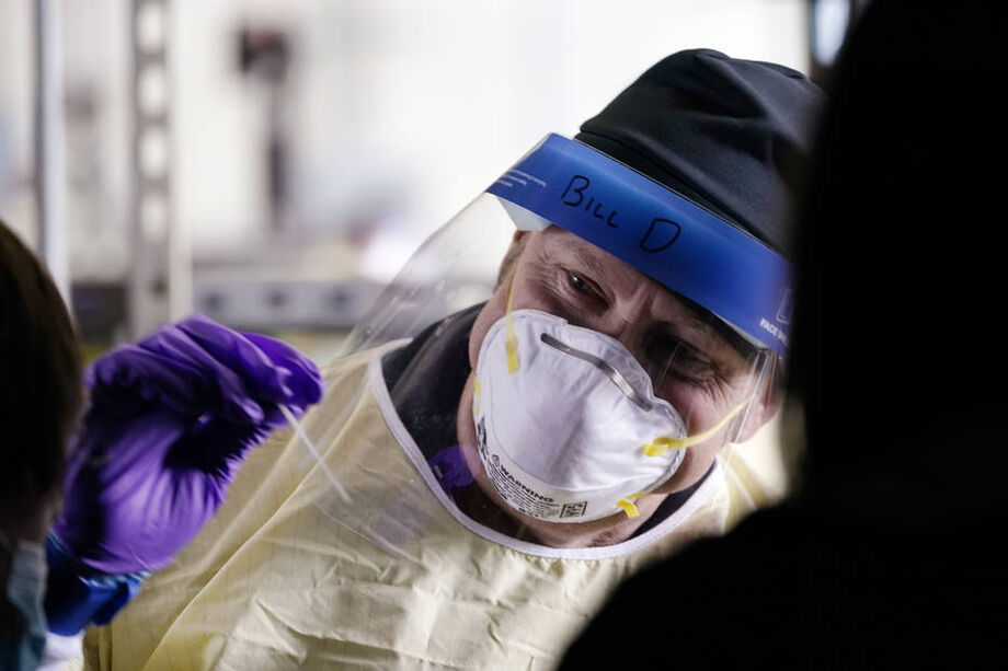 Profissional conduz teste em Seattle