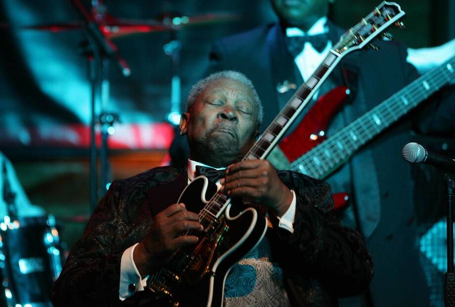 BB King em 2006, no Bourbon Street