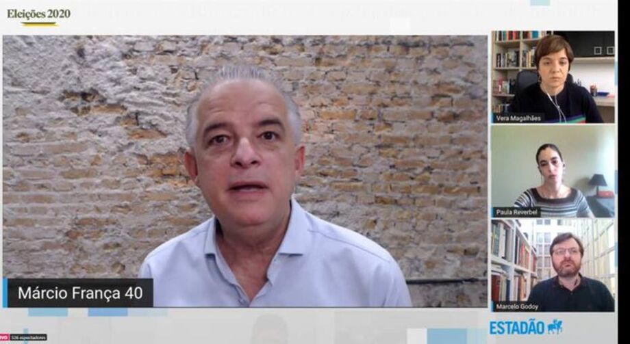 Márcio França (PSB), candidato a prefeito de São Paulo