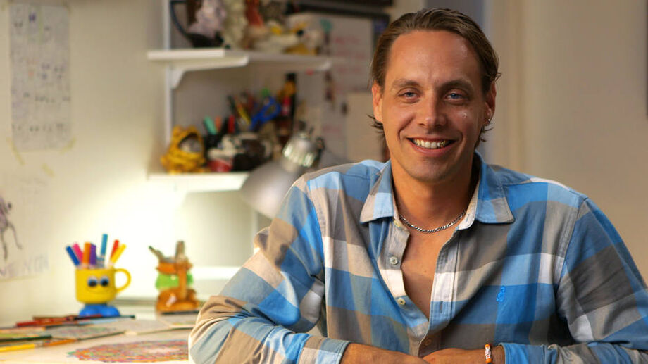 Matt Furie em cena do documentário 'Feels Good Man'