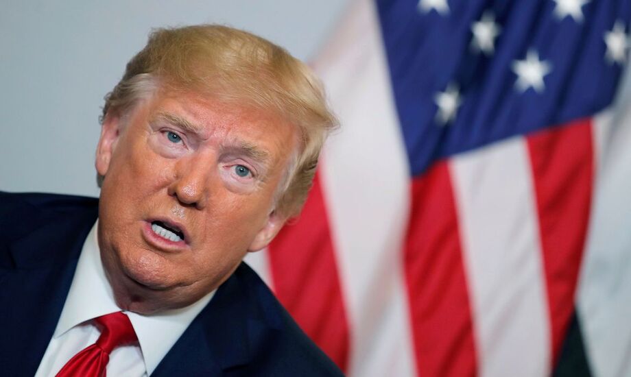 O presidente dos Estados Unidos, Donald Trump