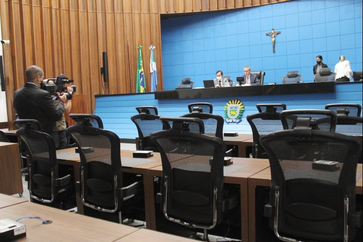 A partir de hoje, as sessões remotas serão conduzidas do Plenário, pela presidência da ALEMS