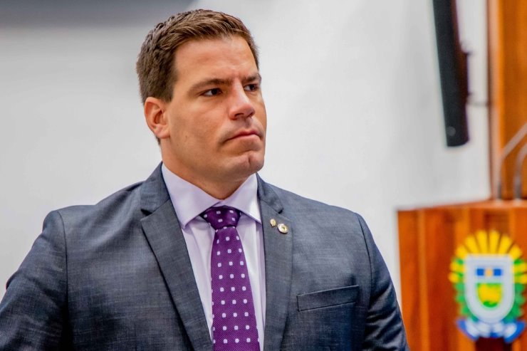 O deputado estadual Capitão Contar