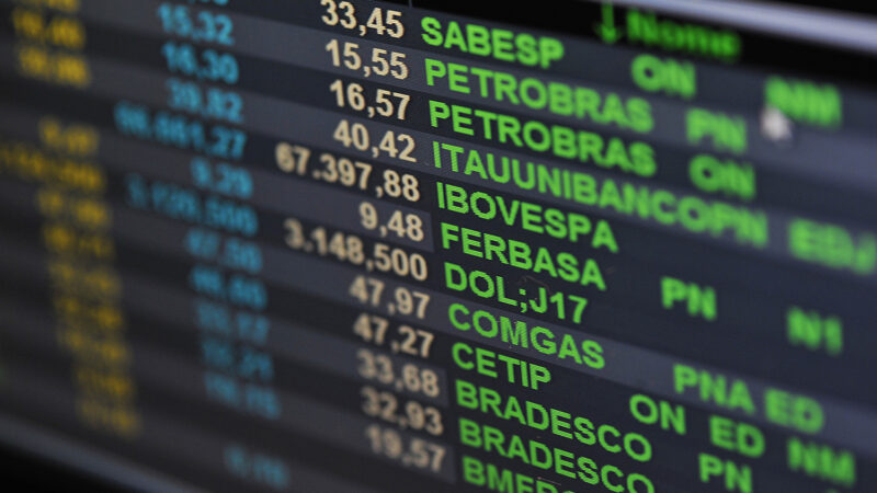 Ibovespa chegou aos 127.672,40 pontos, saindo de mínima na abertura aos 125.666,79 pontos