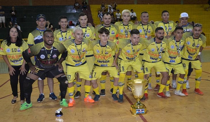 Mato Grosso do Sul será representado na Copa do Brasil de Futsal Masculina 2020 pela Associação de Pais e Atletas da Escolinha de Futsal (Apaefs)