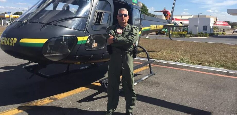 O piloto da Força Nacional, Renato de Oliveira Souza