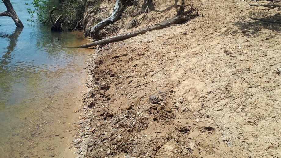 Margem do rio Verde, trecho dentro da fazenda