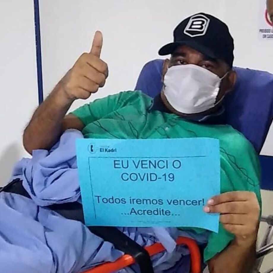 Antônio Benites, recuperado.