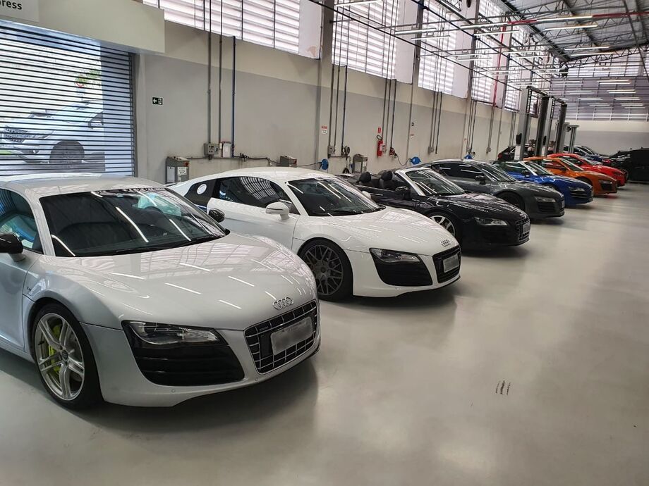 Encontro de Audi R8 em São Paulo