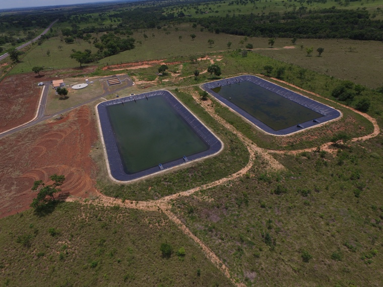 Estação de tratamento de esgoto ETE em Alcinópolis