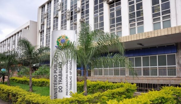 Fachada do Ministério Público do Trabalho no Distrito Federal