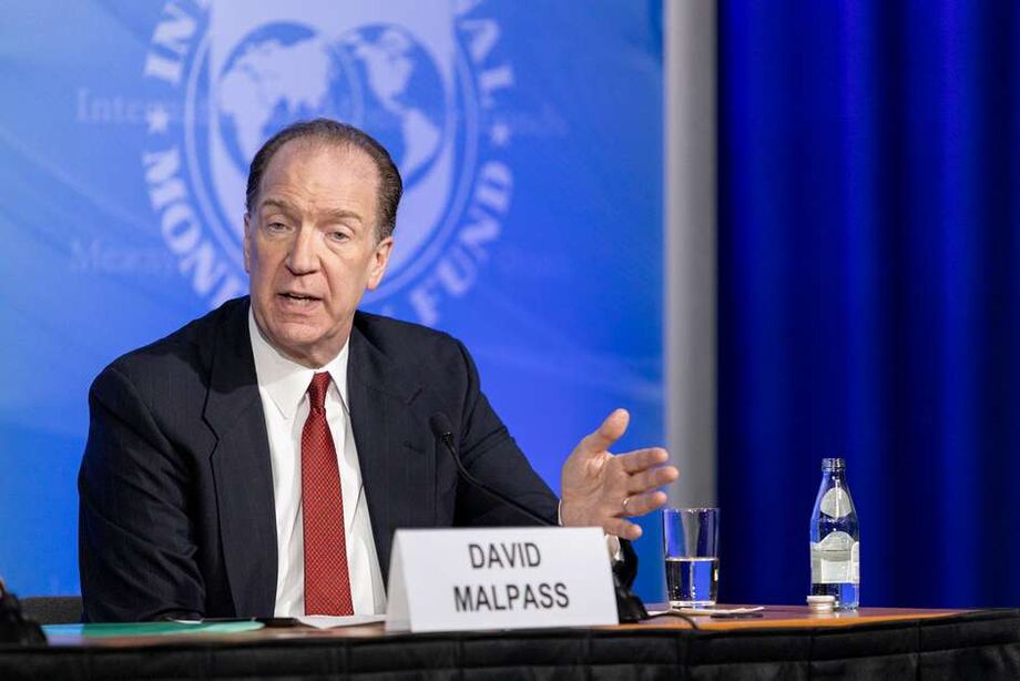 O presidente do Banco Mundial, David Malpass