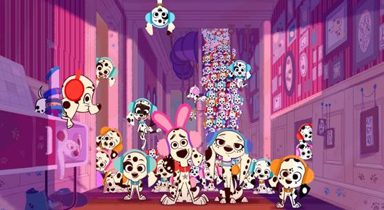 Série infantil 'Rua Dálmatas 101'
