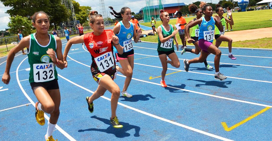 O parque vai realizar o Estadual de Atletismo