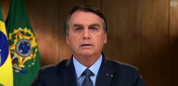 O presidente Jair Bolsonaro