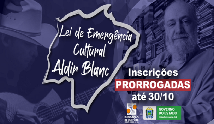 As inscrições devem ser feitas através da plataforma online Mapa Cultural de MS