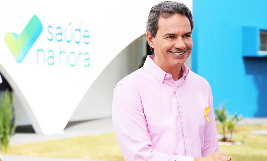 O atual prefeito Marcos Trad (PSD)