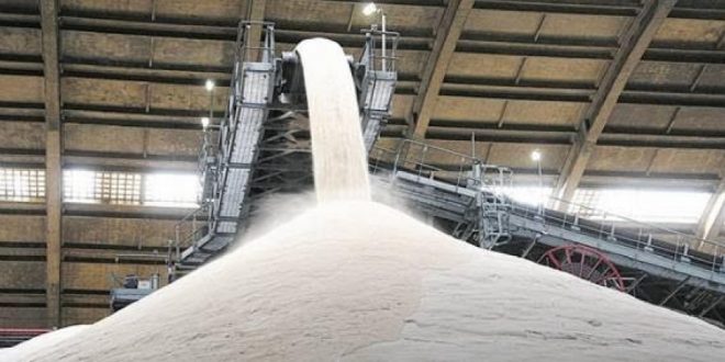 Estado vem aumentando as exportações de açúcar