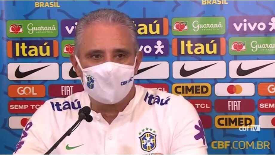 Tite, técnico da seleção brasileira masculina de futebol, em entrevista coletiva