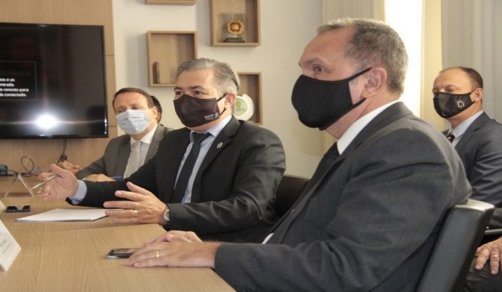 No segundo dia da Senasp Itinerante, ação do Ministério da Justiça e Segurança Pública, realizada na Academia da Polícia Militar de Goiás, em Goiânia (GO)