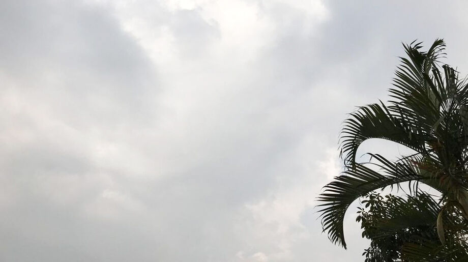 Céu fica nublado em Paranhos durante eleições
