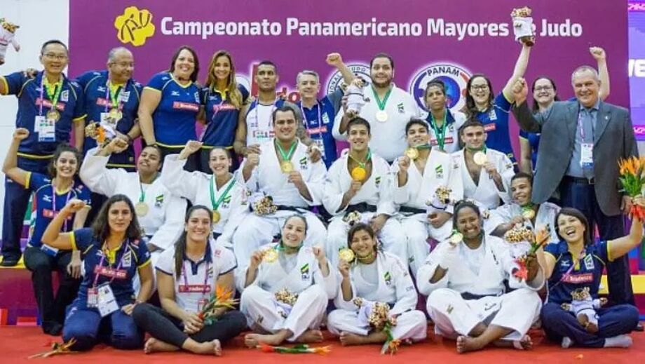 Por 4 a 3, Brasil supera time de Cuba e é campeão do Pan de Judô. Foto: Divulgação/CBJ