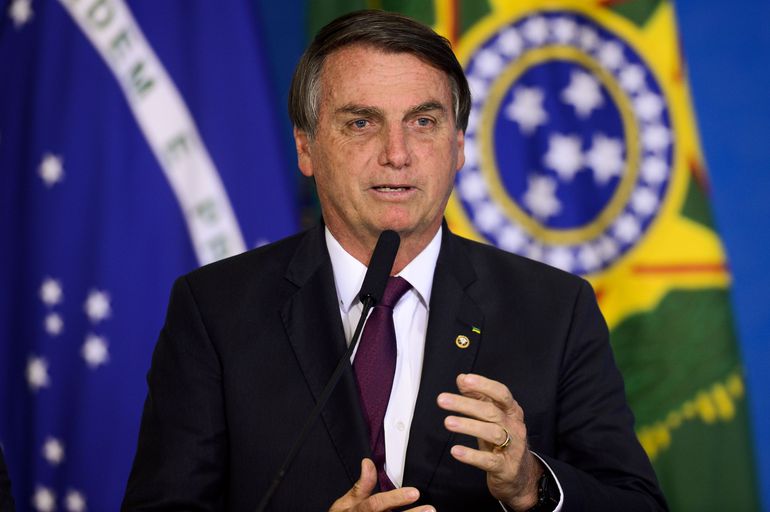 O presidente Jair Bolsonaro