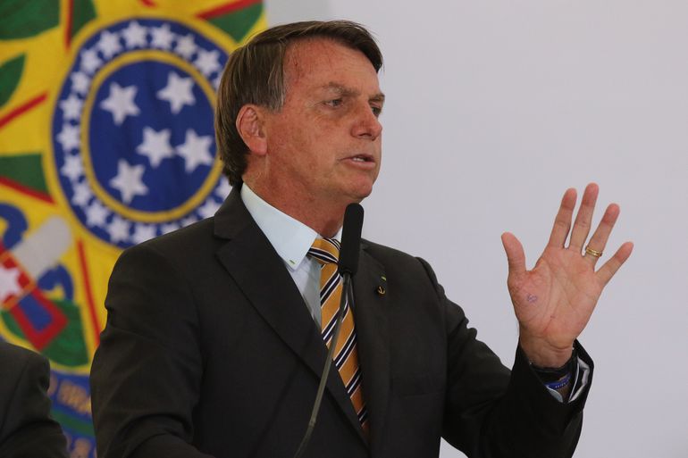 O presidente da República, Jair Bolsonaro