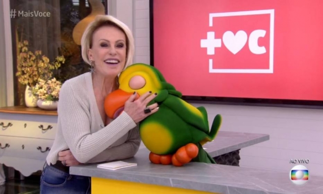 Ana Maria Braga e Louro José no 'Mais Você'